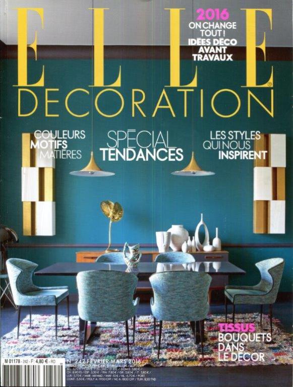 Elle Decoration Febrery - March 2016